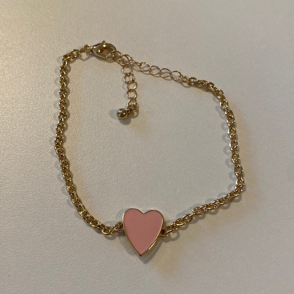Heart Charm Bracelet